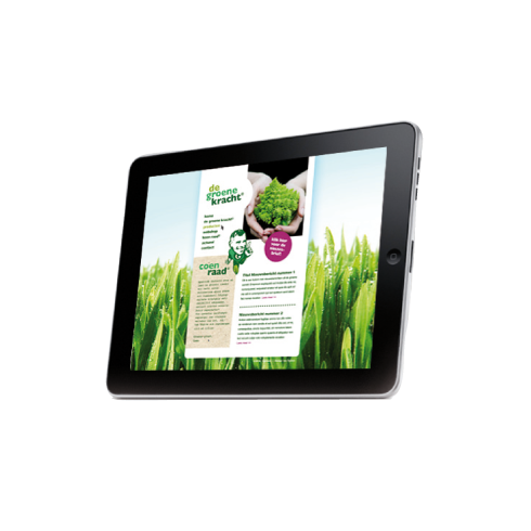 Webdesign De Groene Kracht
